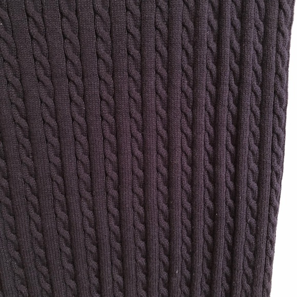 Ralph Lauren // Navy Sweater Top - Picture 3 of 3